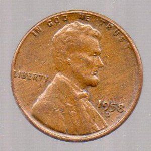 Granny Estate Find - 1958 D Lincoln Cent